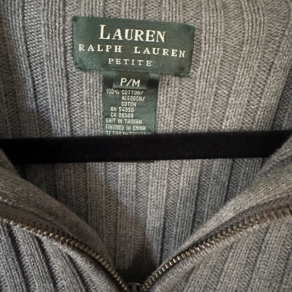 Ralph Lauren 1/4 zip pullover sweater size medium - Picture 2 of 3